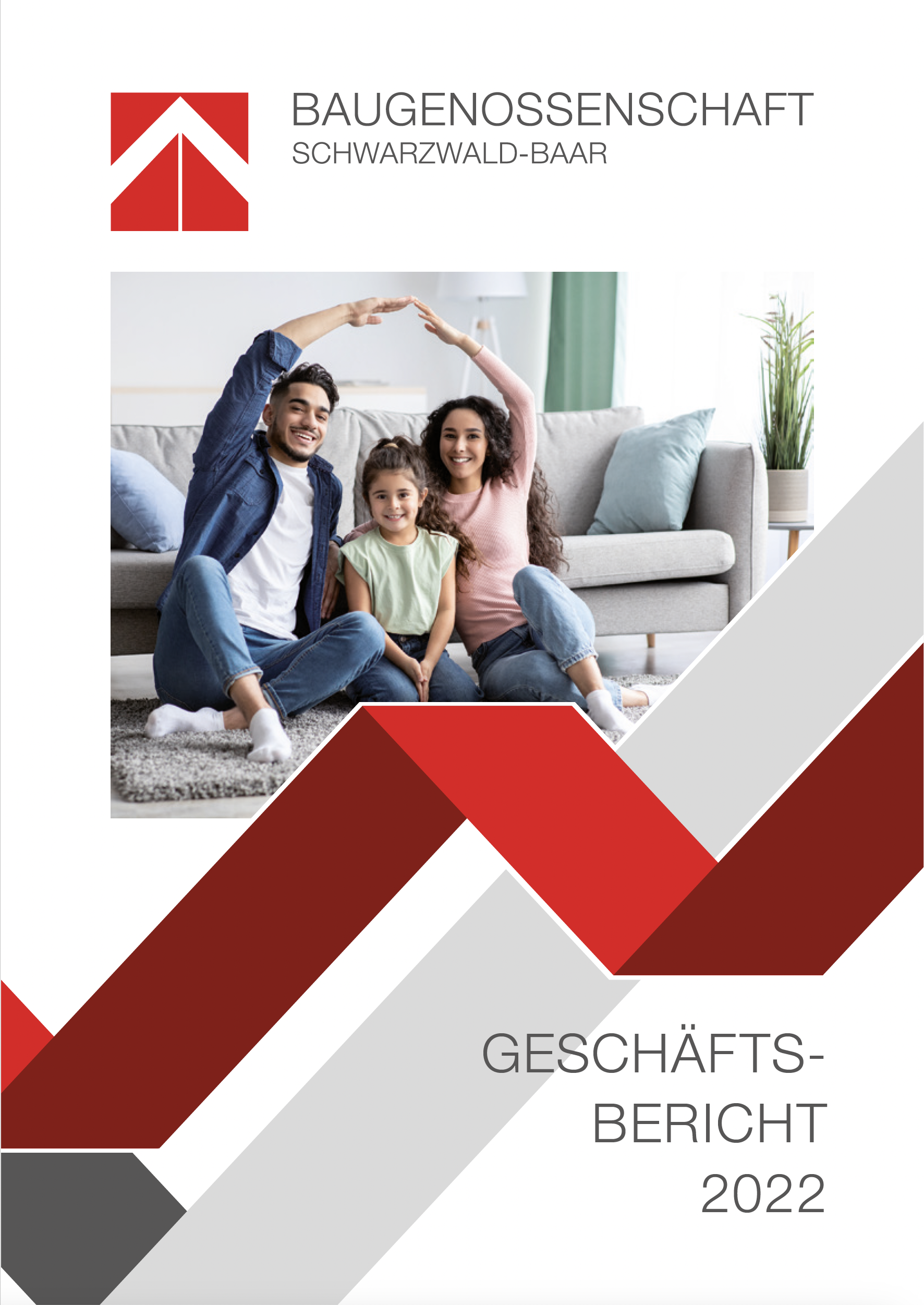 Titelseite des Geschäftsberichts 2022
